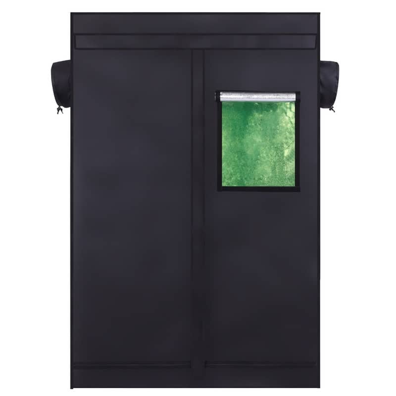 48" x 24" x 70" Home Use Hydroponic Plant Grow Tent with Window - 48" x 24" x 70" - 48" x 24" x 70" - Iron