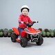 preview thumbnail 6 of 12, 6V Kids ATV Ride-On Quad with 1.6MPH Max Speed, Rechargeable Battery, Forward & Reverse for Toddlers