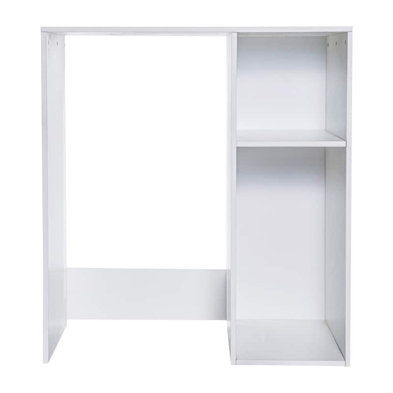 Space-Saving Mini Fridge Organizer Shelf with Cubby Storage