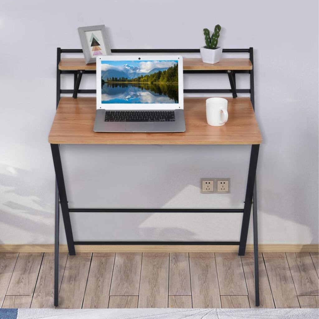 Folding Small Desk Folding Study Desk For Small Space Home Office Desk Laptop Writing Table