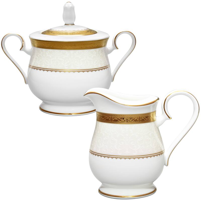 Odessa Gold Sugar & Creamer Set