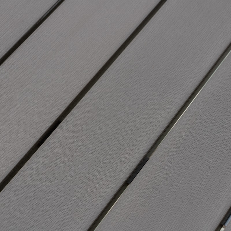 Cape Coral Silver/ Grey Anodized Aluminum Outdoor Dining Table by Christopher Knight Home - 35.00"L x 35.00"W x 30.00"H