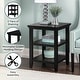 preview thumbnail 4 of 24, Convenience Concepts Tribeca End Table with Shelves