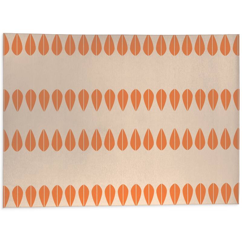 BEAN DARK ORANGE Kitchen Mat By Becky Bailey Bed Bath & Beyond 35022392