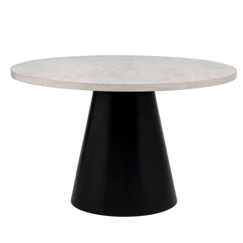 Best Master Furniture Artisa Beige Pedestal Round Dining Table