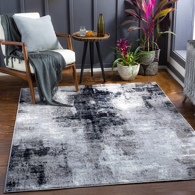 Livabliss Cooke Industrial Abstract Area Rug