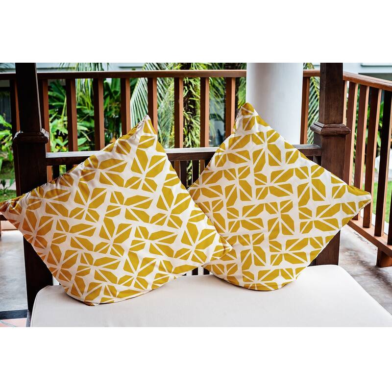 Kaleidoscope Graffiti Indoor/Outdoor Throw Pillow