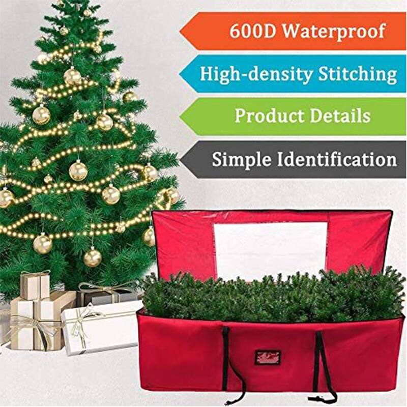 Christmas Tree Storage Bag for Storing Large Artificial Xmas Tree and Decoration