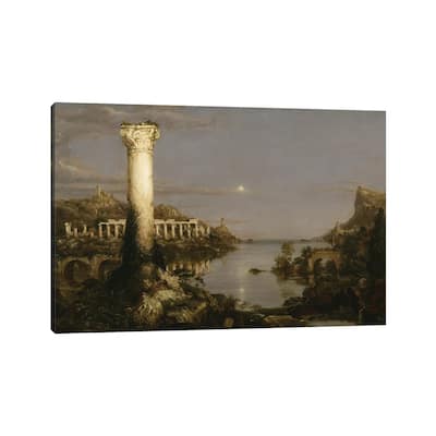 iCanvas "The Course of Empire - Desolation, 1836" by Thomas Cole Canvas Print