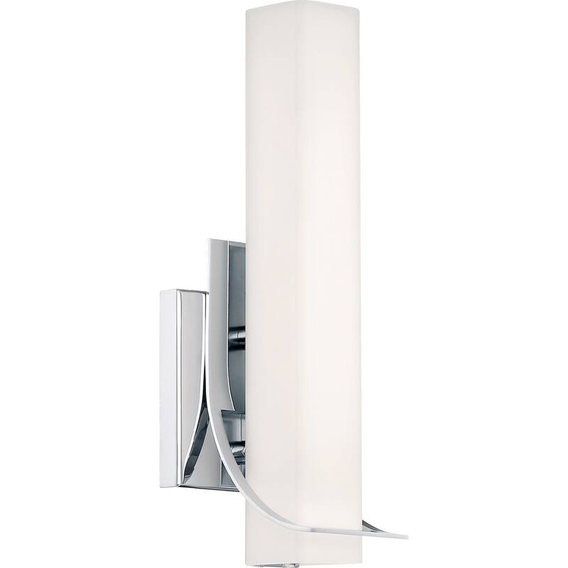 Blade LED Bathroom Vanity Light in Polished Chrome - Polished Chrome