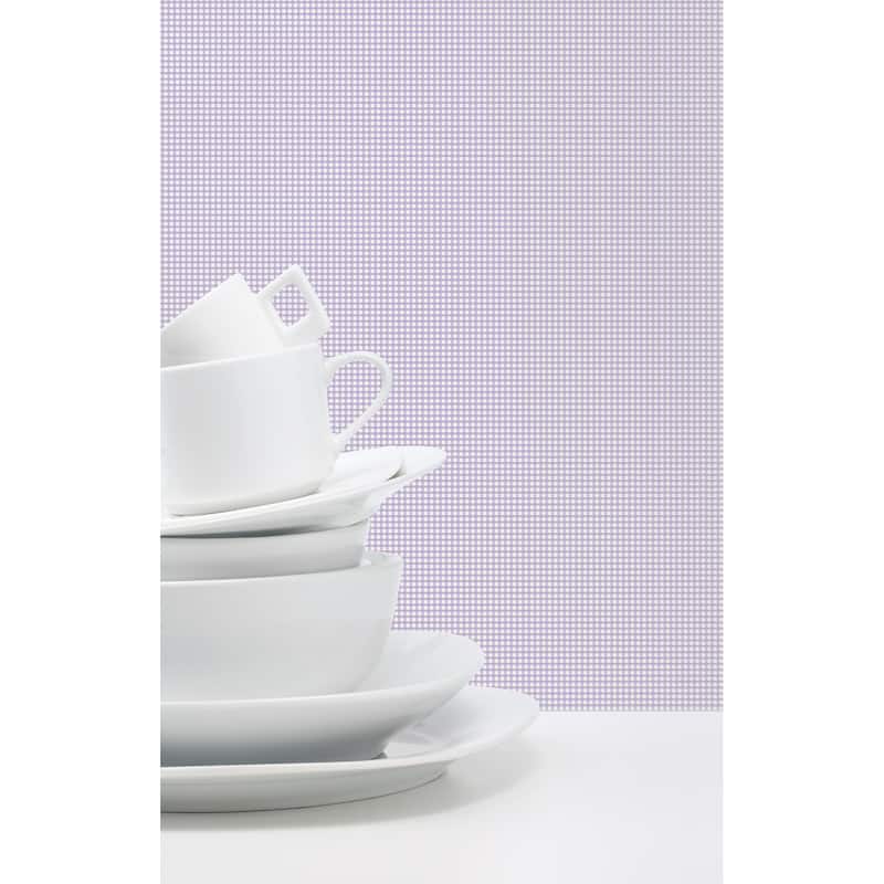 Galerie Wallcoverings Miniatures 2 Gingham Check Design Vinyl on Non-woven Matte Wallpaper Roll