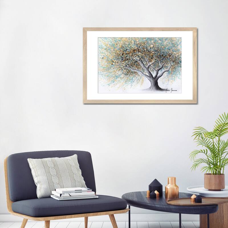 iCanvas "Spotted Teal Tree" by Ashvin Harrison