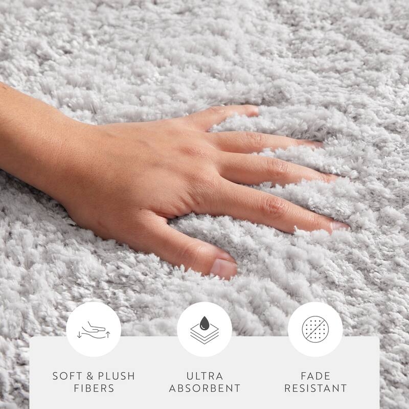 Becky Cameron Ultra Soft Plush 34" x 21" Bath Mat