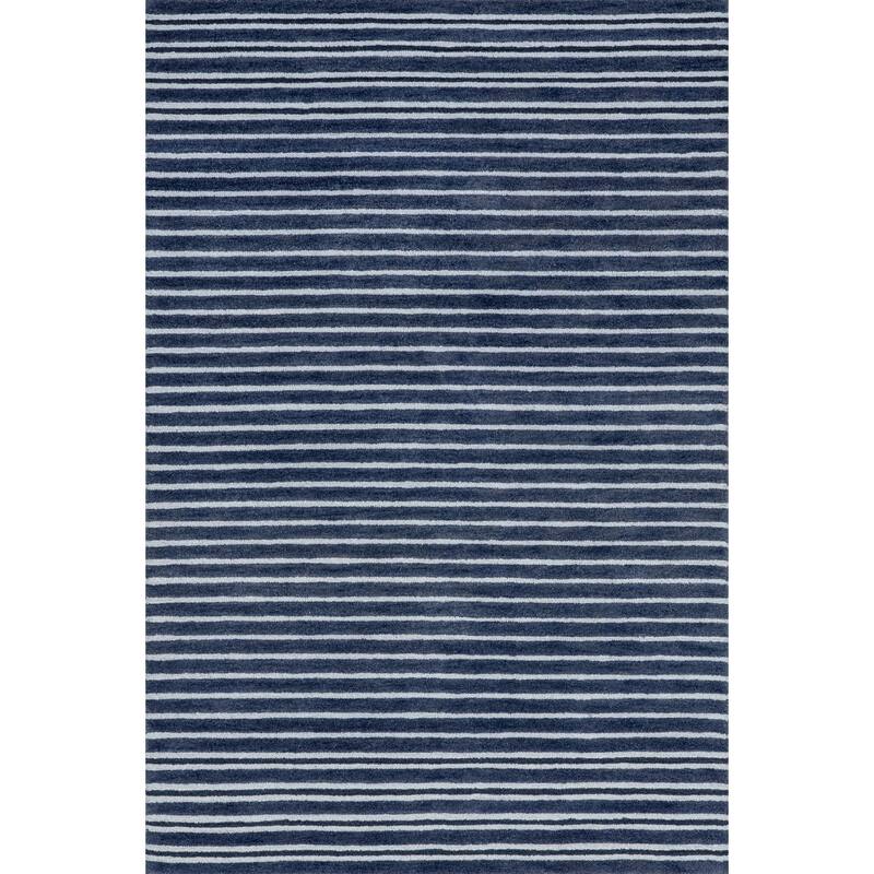 Pacific Striped Wool Area Rug