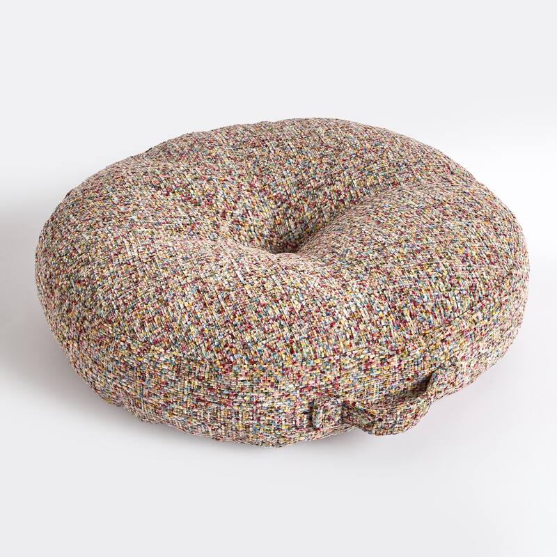 Sorra Home Indoor Tufted Floor Pillow Single