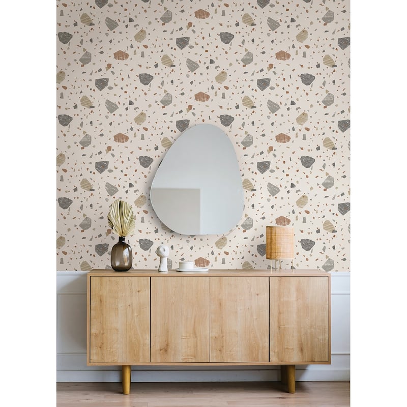 NuWallpaper Earth Veranda Peel & Stick Vinyl Wallpaper - 216in x 20.5in x 0.025in