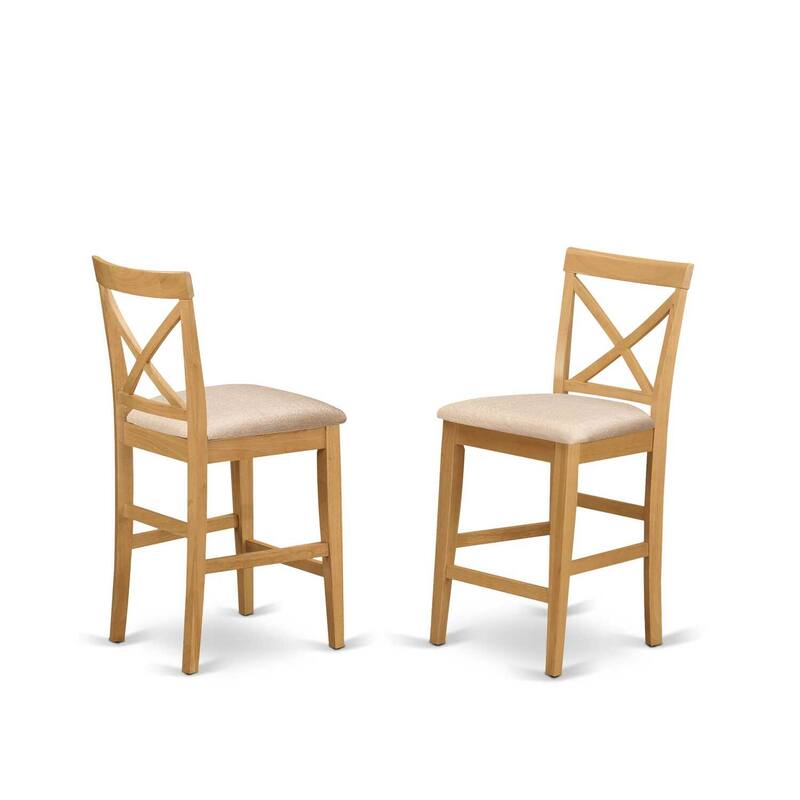 Counter Height Table Set - Dinette Chairs & Pub Table - Modern Kitchen Dining Set