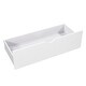 preview thumbnail 46 of 48, L-shaped Platform Bed with Trundle and Drawers Linked with built-in Desk