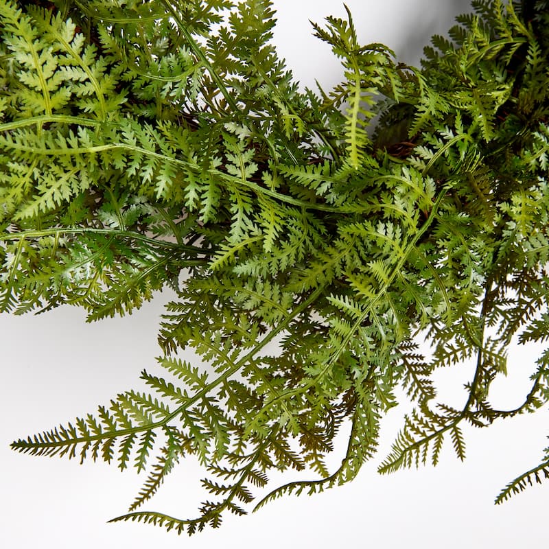 Fern Wreath 18"