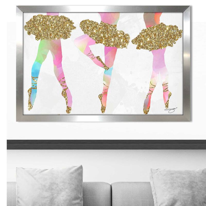 "3 Dancers" by Jodi Print on Acrylic