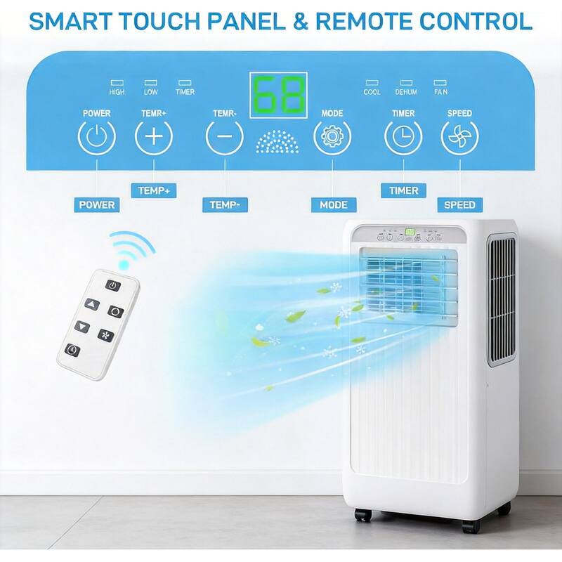 10000 BTU Portable Air Conditioner, Cools up to 450 sq. ft.