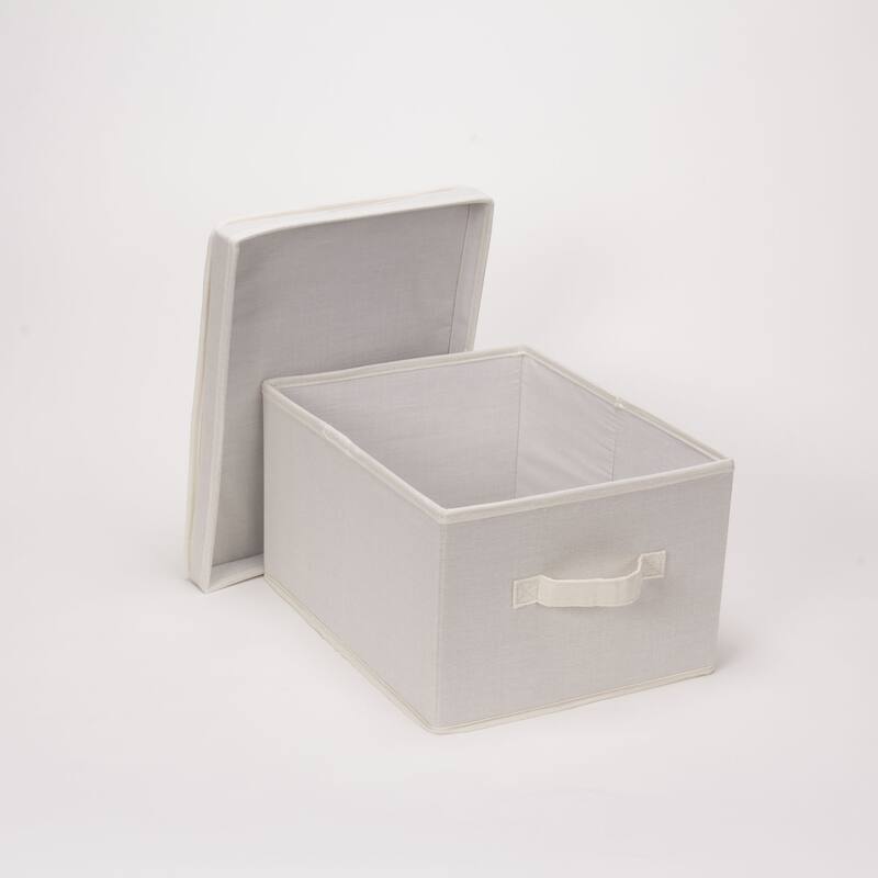 Household Essentials Storage Box with Lid