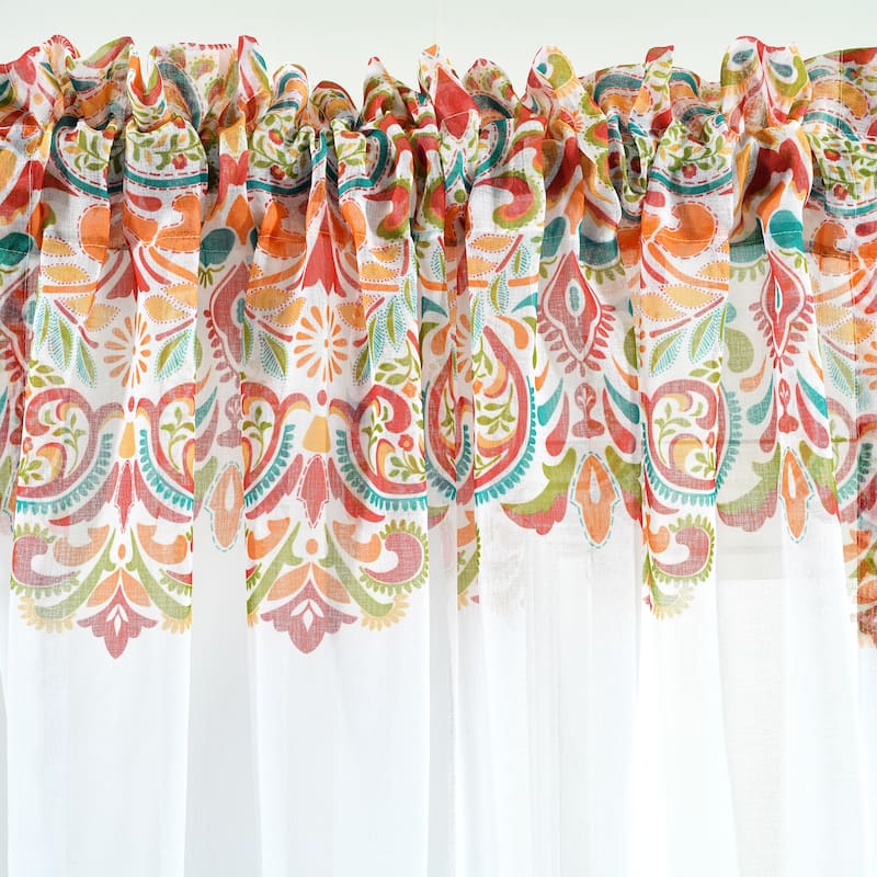 Lush Decor Clara Sheer Window Curtain Panel Pair - 84" x 38"