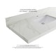 preview thumbnail 68 of 161, Willow Collection 48 in W x 22 in D x 36 in H Boston Single Bowl Sink Bathroom Vanity with Countertop