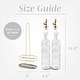 preview thumbnail 188 of 196, COOK WITH COLOR Glass Olive Oil Bottle Dispenser - 2 Pack- 17oz Oil and Vinegar Carafe Decanter