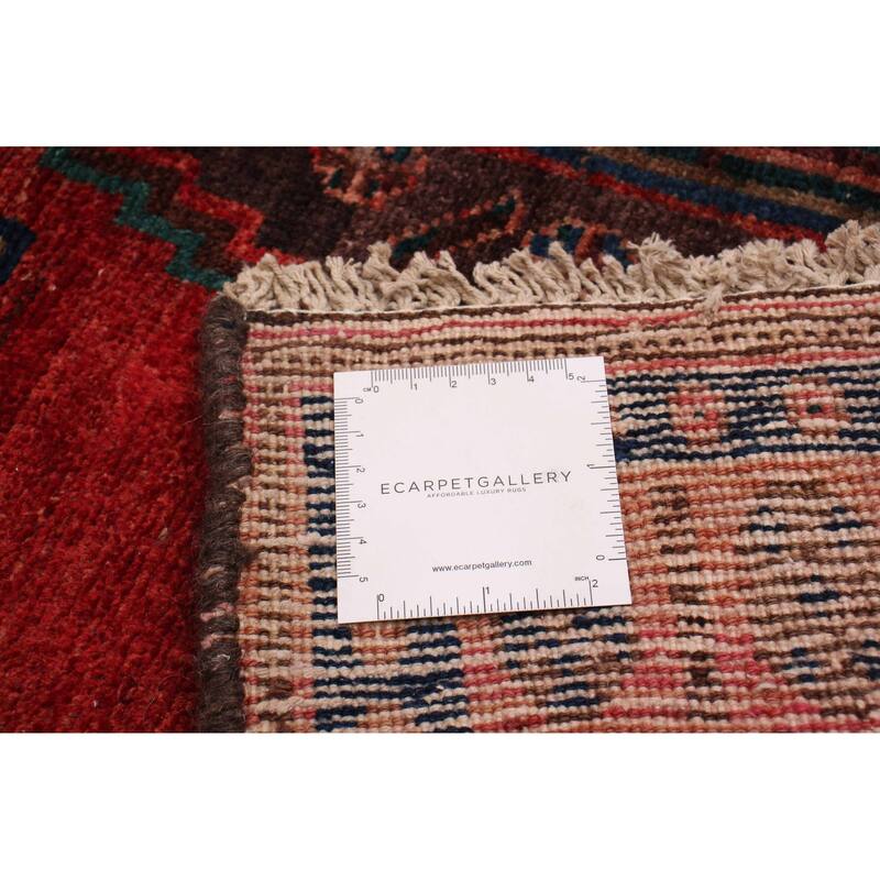 ECARPETGALLERY Hand-knotted Konya Anatolian Red Wool Rug - 4'5 x 10'9