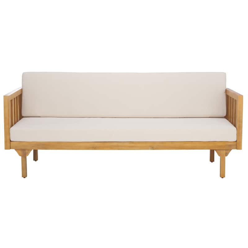 SAFAVIEH Outdoor Living Napoli 3-Seater Bench - 28"W x 68"D x 24"H