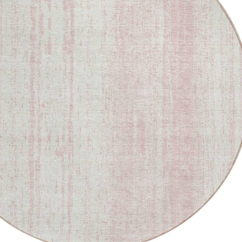 HomeRoots Striped Transitional Rectangle Outdoor Rug