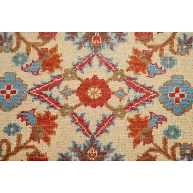 Floral Kazak Oriental Foyer Rug Handmade Wool Carpet - 2'0" x 3'0"