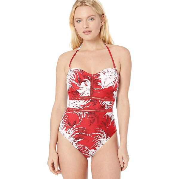 la blanca red swimsuit