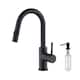 Option Matte Black W/ Soap Dispenser