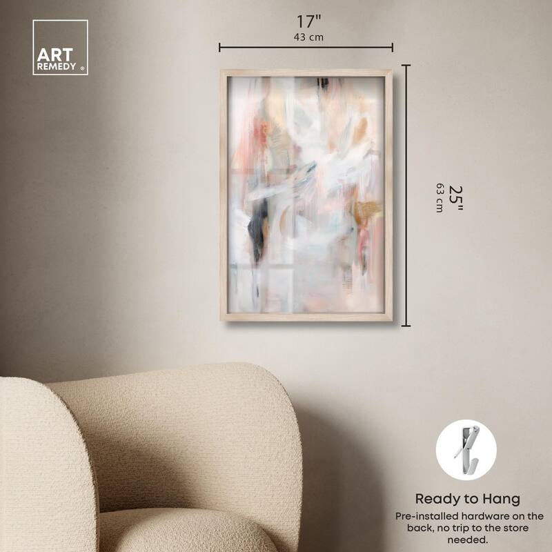 Drifting Colors II Shadowbox by Art Remedy