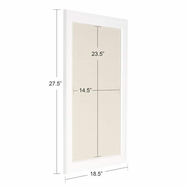 Bosc Linen Fabric Framed Pinboard