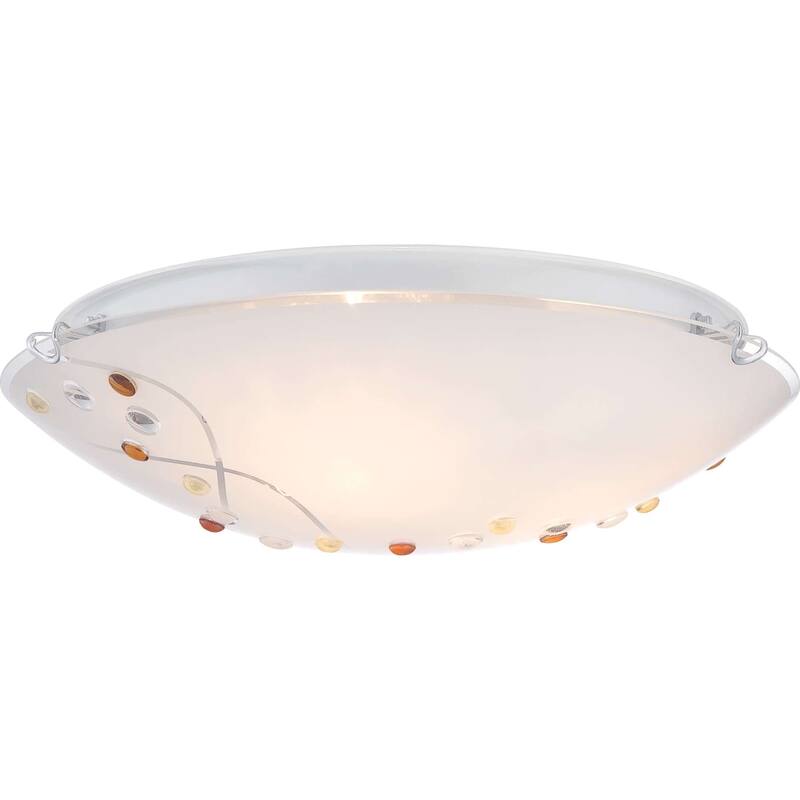 James Allan Curry 3 Light 16" Wide Flush Mount Ceiling Fixture with