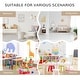 preview thumbnail 10 of 23, HOMCOM Kids Bookcase Multi-Shelf Rack Organizer with Storage Drawer - 23.5" x 11.75" x 35.5"