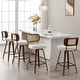 preview thumbnail 149 of 199, 26"/29" Swivel Bar Stools/ Counter Stools with Bentwood Legs