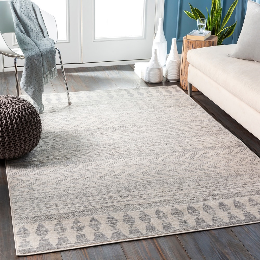 Livabliss Galio Global Chevron Area Rug