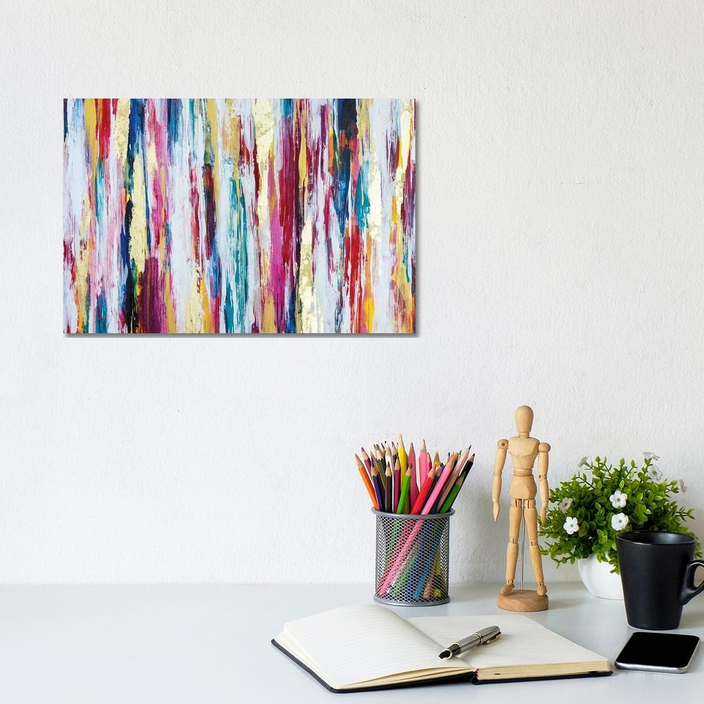 iCanvas "Thoughts Full of Colors" by Nikki Chauhan Canvas Print