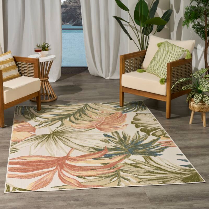 Nourison Aloha Indoor/Outdoor Nature Area Rug