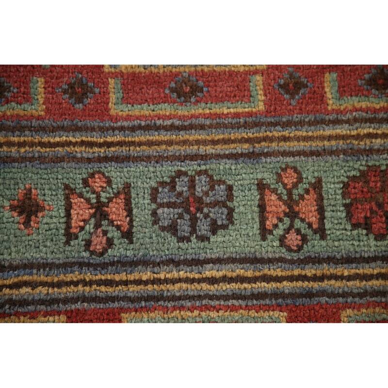 Traditional Sirjan Indian Area Rug Handmade Wool Carpet - 7'9"x 9'11"
