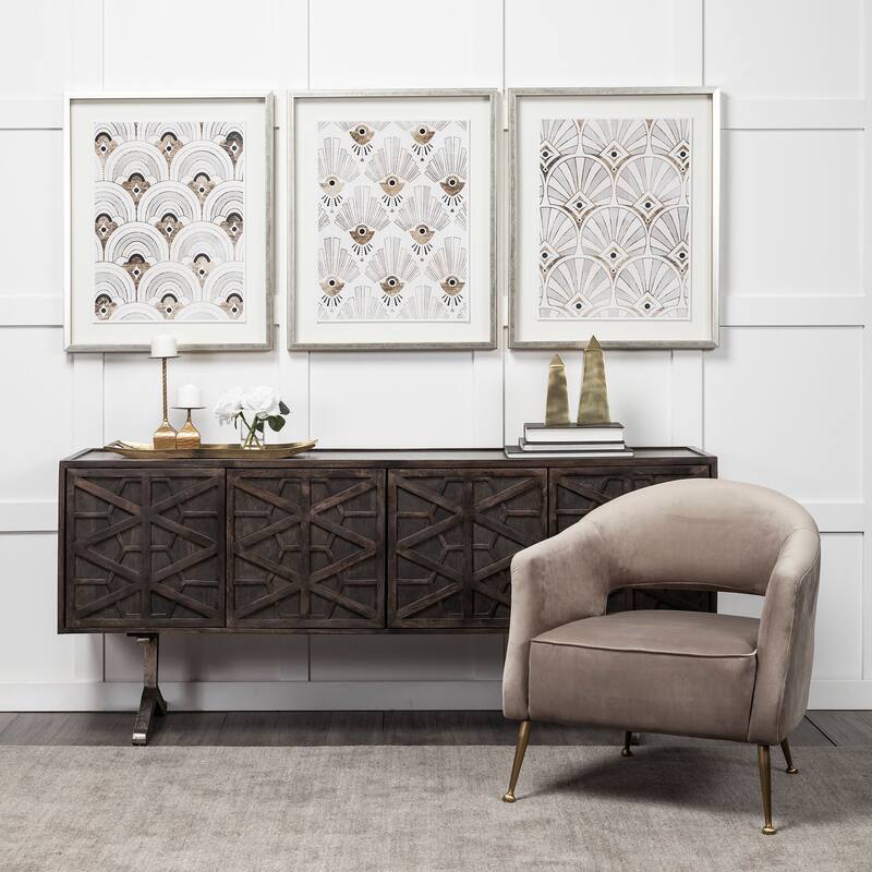 Deco Patterning IV Framed Art Print