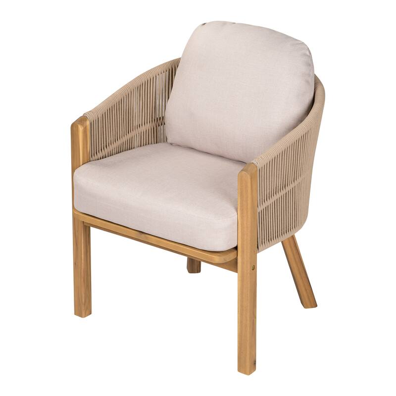 Christopher Knight Home- Lucas Acacia Wood Outdoor 7-Piece Dining Set