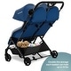 preview thumbnail 12 of 26, Mompush Lithe Double Stroller, Lightweight Side by Side Stroller for Newborn and Toddler, Easy Fold, Spacious Seats with Recline