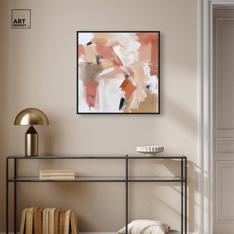 Rose and Rust I Canvas by Art Remedy