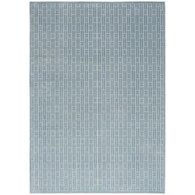 Nourison Washable Charm Indoor only Modern Geometric Area Rug