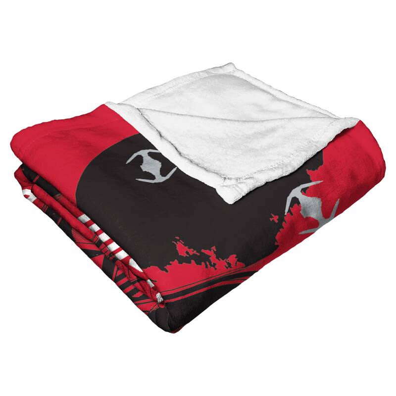 NCAA Star Wars Cobranding Influence Silk Touch Throw Blanket